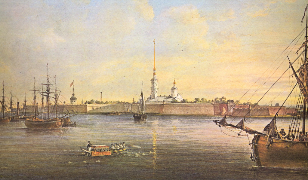 Peter and Paul fortress. Ancient times