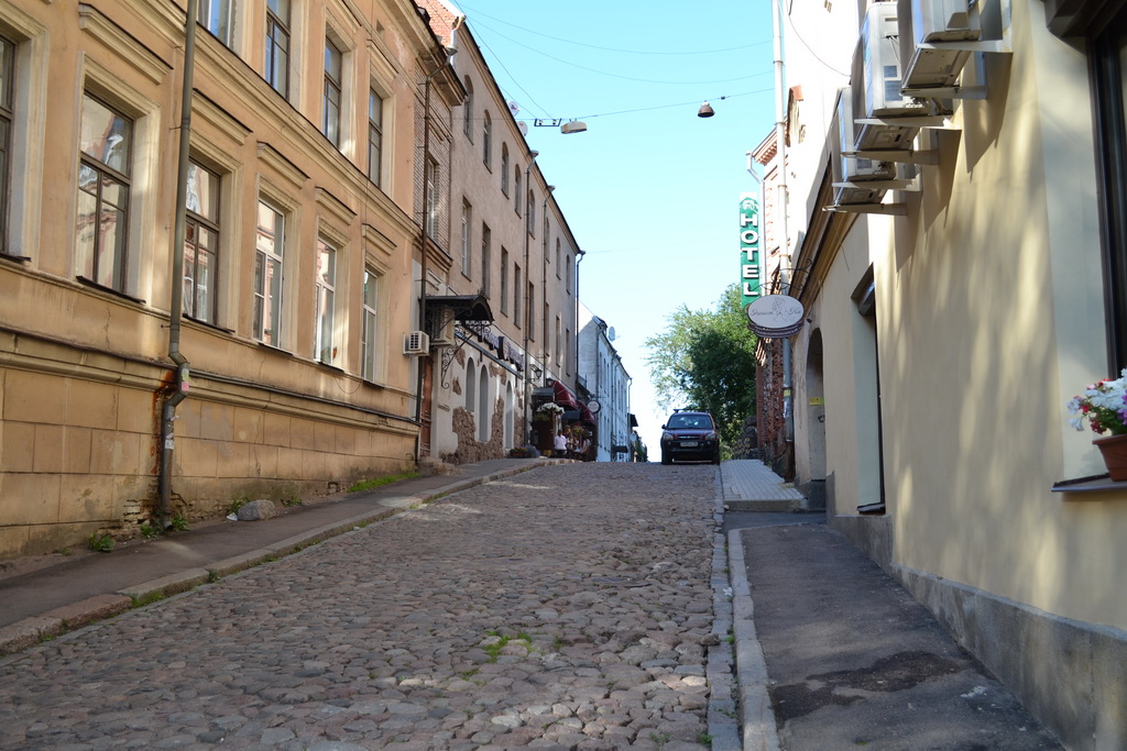 Old streets of Vyborg