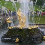 Samson fountain in Peterhof
