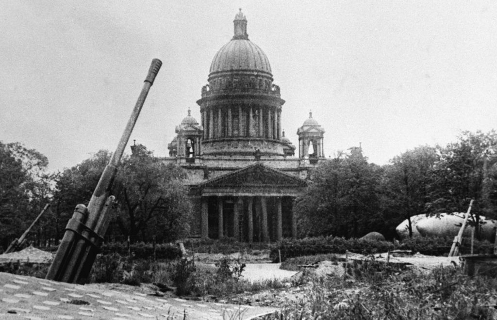 Leningrad blockade`s end day is celebrated on January 27