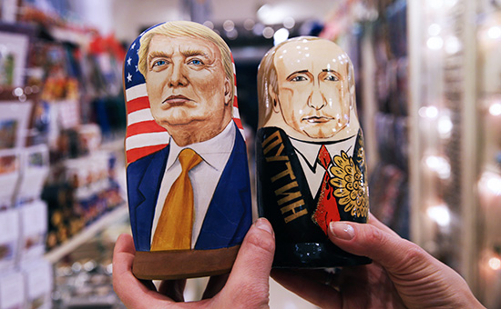 Russian nesting dolls: Putin and Trump
