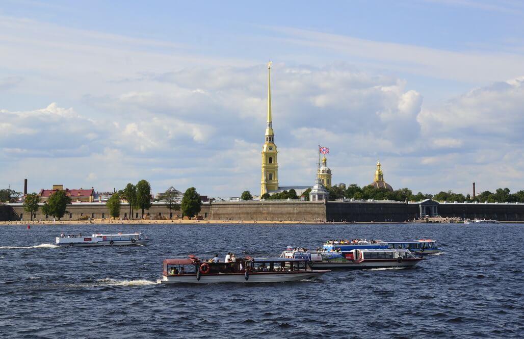 the Peter and Paul fortress