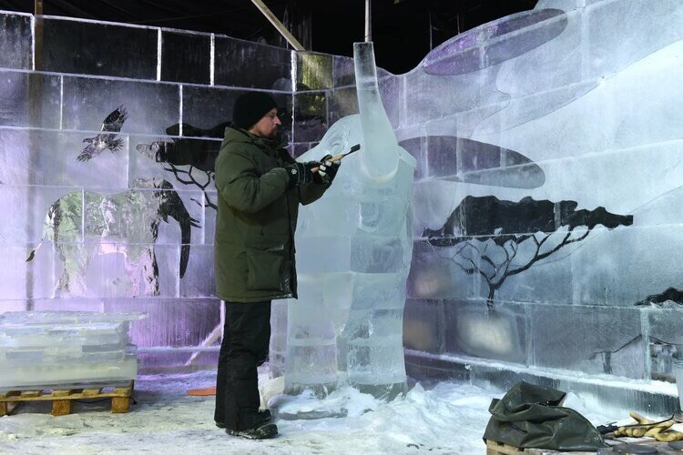 Ice Sculpture Festival, St Petersburg