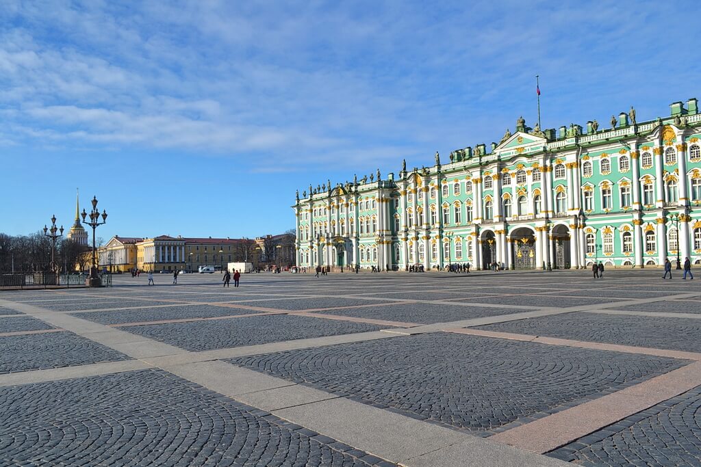 Winter Palace and Palace Square title=